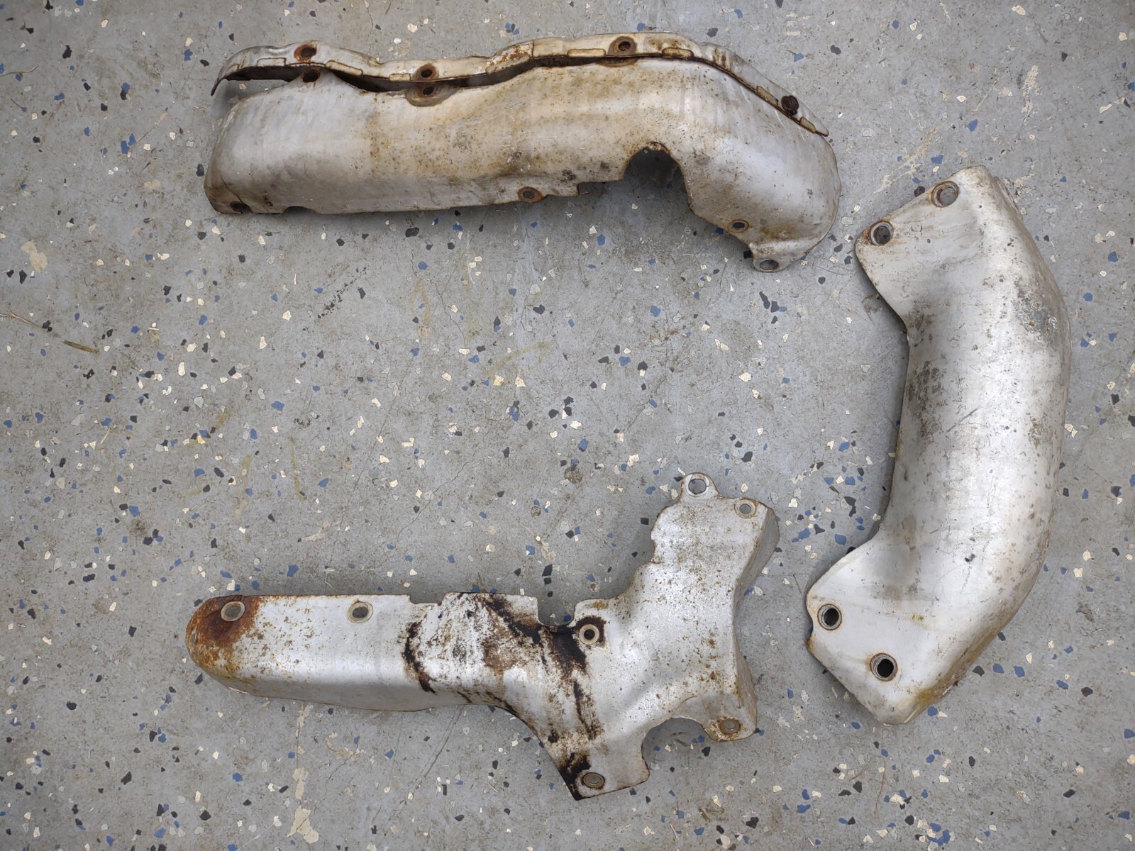 8789 Nissan 300zx Z31 Exhaust Manifold Heat Shielding Set (8489?) eBay