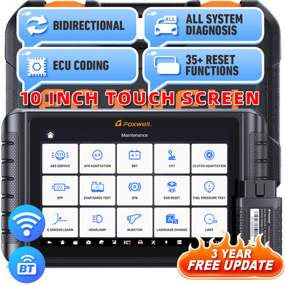 Foxwell NT1009 Car Active Test All System OBD2 Scanner Diagnostic ABS SRS Engine