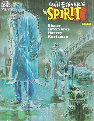 The Spirit #31 Kitchen Sink 1981 VG+ Will Eisner