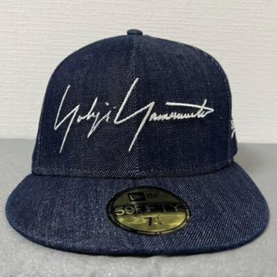 Yohji Yamamoto x New Era Denim Embroidery Signature Logo 7 1 Yohji Yamamoto x New Era Denim Embroidery Signature Logo 7 1