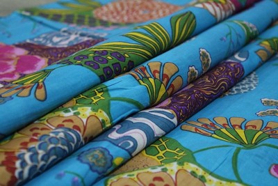 5 yard Handmade Indian 100% Cotton floral print Natural Crafts Sewing Fabric
