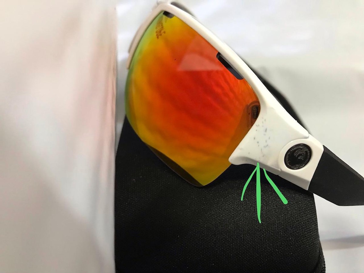 DRAGON ENDURO X WHITE BLACK RED ION LENS + CLEAR LENS WRAP  display picture 2