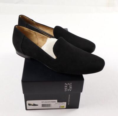 Naturalizer Kit2 Women's Size 8M Black Slip On Loafers Flats Shoes NEW  - Main Image