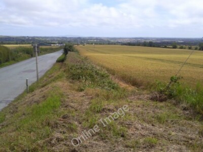 Foto 6x4 Landschaft, Grafschaft Dublin Nevitt nach Osten ausgerichtet, die Landschaft in Tooma c2010