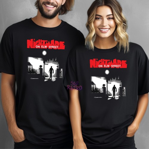 Camiseta Negra Pesadilla en Elm Street Película de Terror S-3XL - Imagen 2 de 4