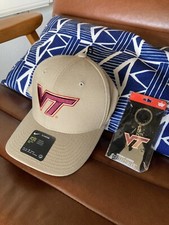 Virginia Teck Hokies Nike Hat Cap Classic99 Unisex Mens Womens M/L Keychain