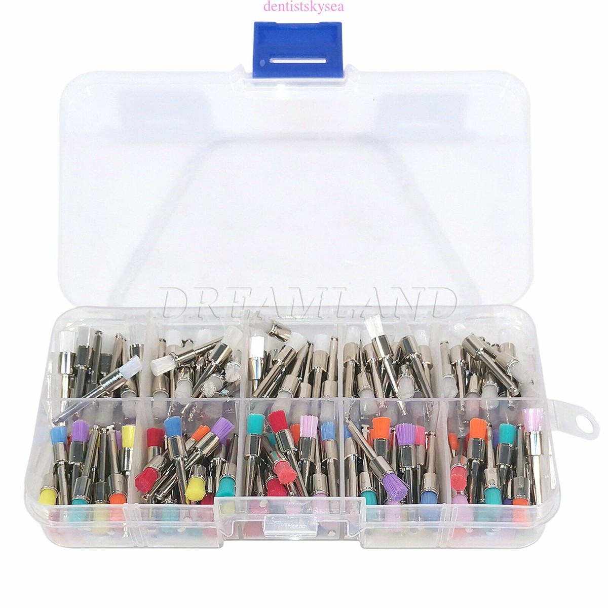 Pièce à Main Prophylaxie Dentaire Sans Fil SKYSEA - 2 Angles + Brosses, Neuve, CE/FDA