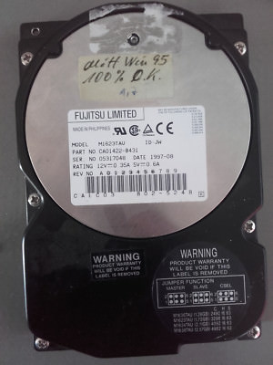Fujitsu M1623TAU 1,7GB HDD PATA 128KB Cache 5.400 U/Min. Festplatte IDE 