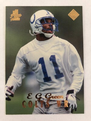 1998 Collector's Edge 1st Place E.G. Green #140 Rookie RC Colts