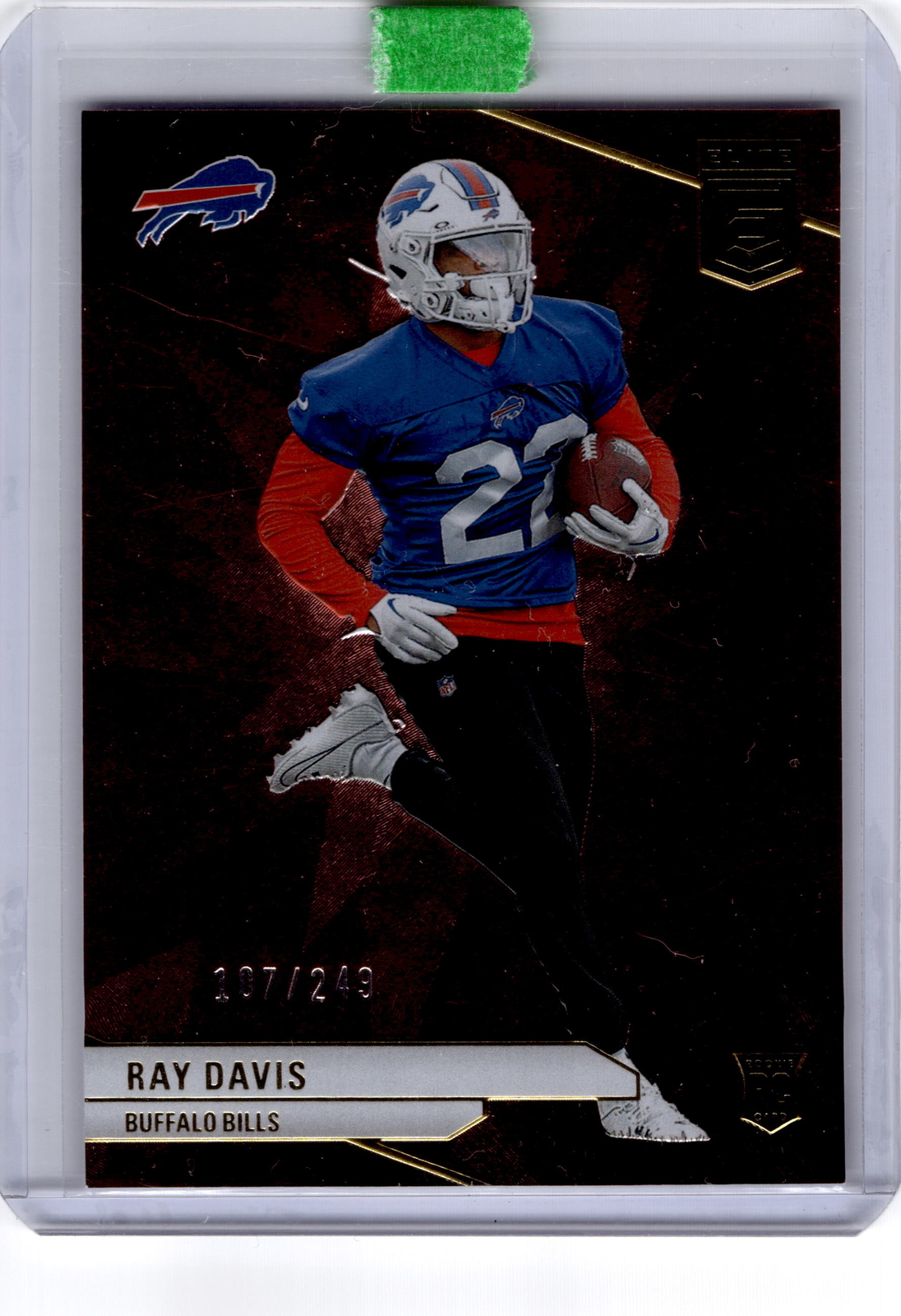 2024 Donruss Elite #154 Ray Davis Maroon #/249