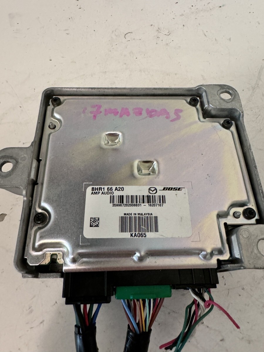 2017 Mazda 3 Radio Audio Amplifier Bose Premium Sound System