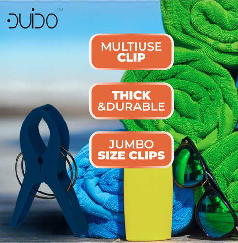 Jumbo Strandtuchclips - strapazierfähige Stuhlclips für Pool, Strand und Kreuzfahrt - Bild 13 von 23