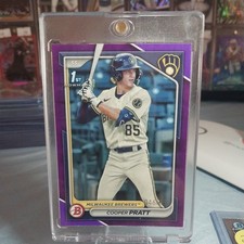 2024 Bowman - Prospects Cooper Pratt #BP-137 Purple Border /250 (RC)