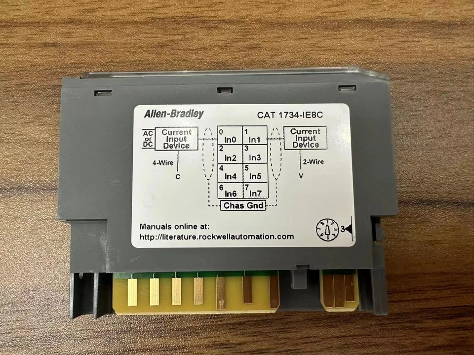 1734-IE8C 2022 SER C NEW Allen Bradley POINT I/O 8 Point Analog Input Module US - Image 4 of 4