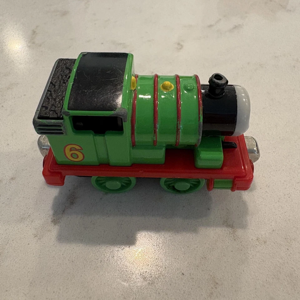 Vintage Thomas & Friends Percy Diecast Engine Train 2002 Learning Curve Toy Figu - Image 4 of 4