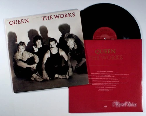 Queen - The Works (1984) Vinyl LP • Freddie Mercury, Radio Ga Ga