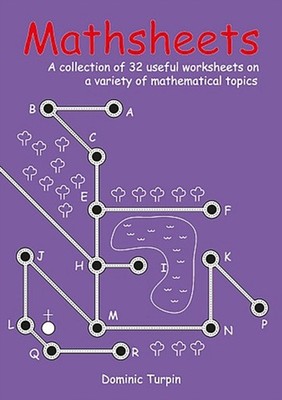 MATHSHEETS A COLLECTION OF 32 USEFUL WOR by Dominic Turpin Paperback Self Help