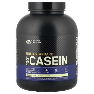 Gold Standard  100% Casein, Creamy Vanilla, 3.85 lb (1.75 kg)