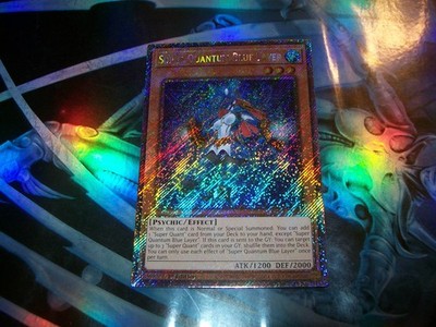 Super Quantum Blue Layer 1st Edition Platinum Secret Rare RA05-EN009 Yu-Gi-Oh!
