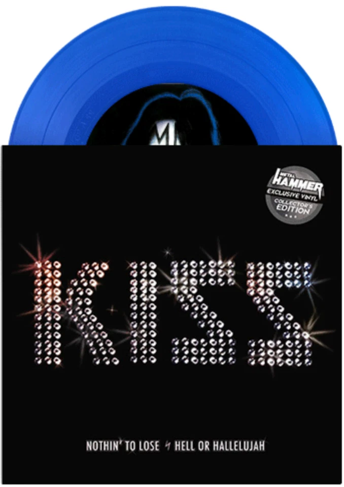 Kiss - Ace Frehley excl Blue 7" Vinyl Nothin to loose Hell or Hallelujah + Mag - Bild 2 von 3