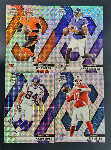 2025 Mosaic Football MOSAIC PRIZMS 1-250 You Pick - 2 Card Minimum