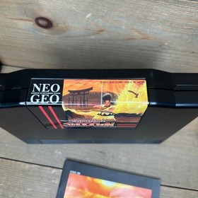 Samurai Shodown Neo Geo AES CIB Cartridge Case Manual SNK 1993