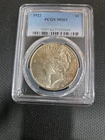 1922 PCGS MS63 Peace Silver Dollar