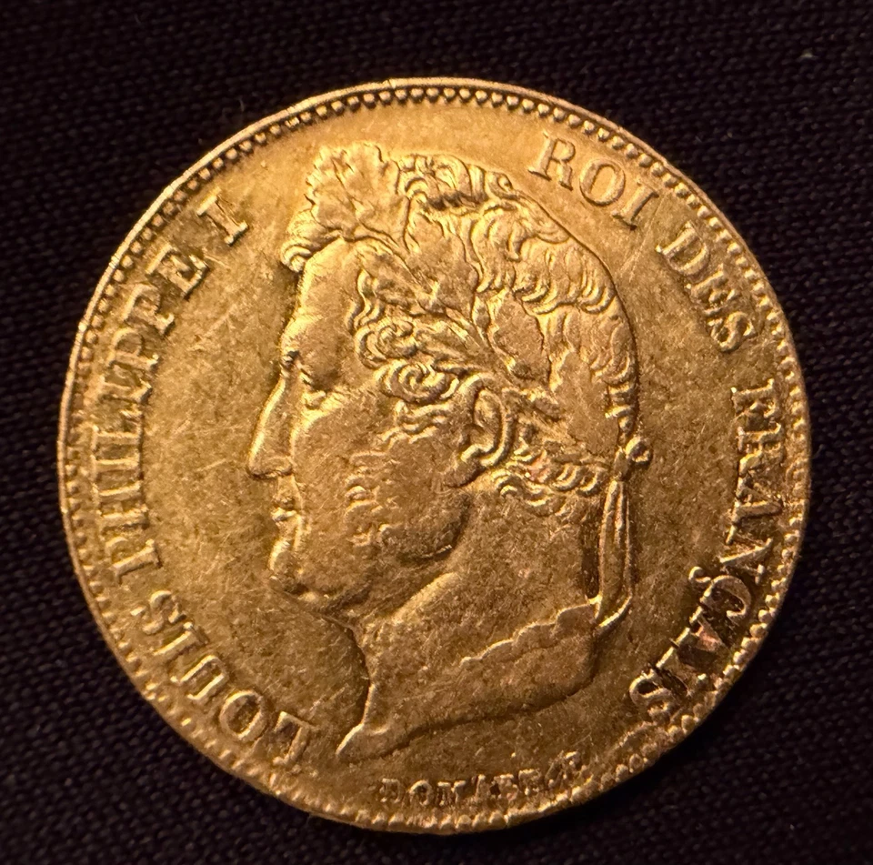 20 Francs Or Louis Philippe I 1833 B (Rouen) - Photo 1/2