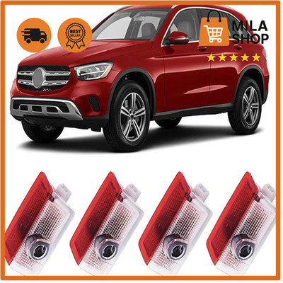 Türbeleuchtung Logo Projektor 4 Stück für Mercedes Benz W166 W176 W204 W212 W205