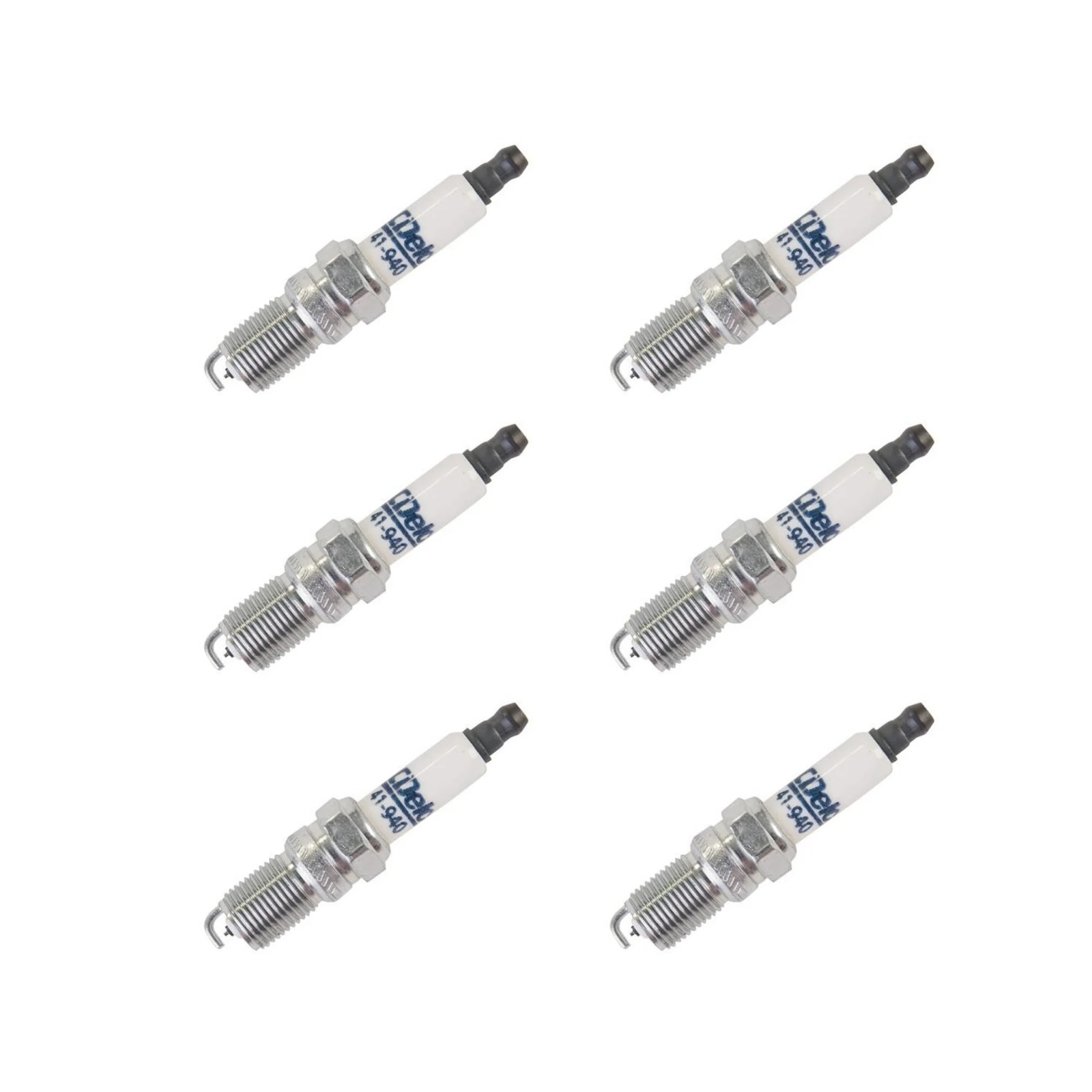 Set of 6 Spark Plug OEM for Chevrolet GMC Cadillac ACDelco 41 940