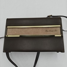 Vintage Camera Case Three Hundred SL Camera Case Brown Multi Openings USA