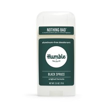 HUMBLE BRANDS Aluminum-Free Deodorant - Black Spruce - Baking Soda  Essential O