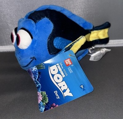 Bandai Finding Nemo Dory Blue Fish Plush Animal Toy 6.5  New