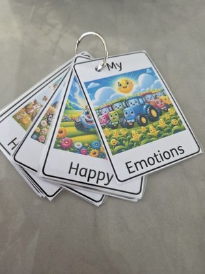 Emotionen Lernkarten, Autismus, ADHS.