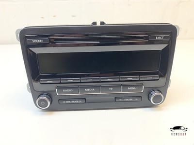 Car radio radio VW Golf 6 plus CD player brown Tiguan stereo 5m0035186j low EU
