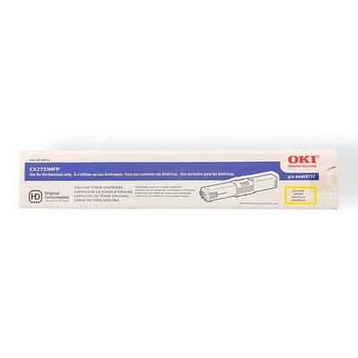 Genuine Okidata OKI Ink Toner Cartridge Yellow Laser Printer