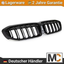 Doppelsteg-Nieren Frontgrill passt f�r BMW 3er G20 G21 Schwarz Glanz + M-Sport