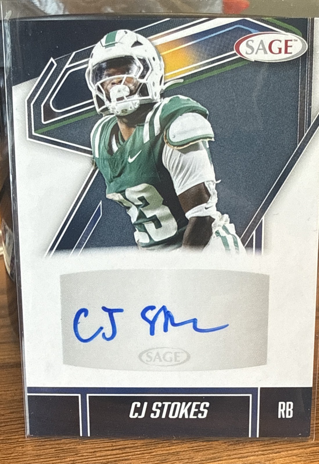 2026 Sage Low Series - Autographs CJ Stokes #A-CJS Black