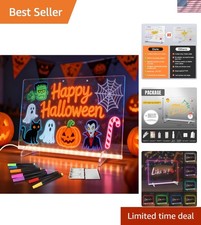 LED Drawing Board for Kids, 13.7"X10", Multi-Color