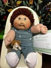 Cabbage Patch Boy/ Dimples/blush Auburn/brown Eyes/Cleaned/certificate/Coleco 2