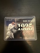 2015 Topps Update Series - Highlight of the Year Babe Ruth #H-63