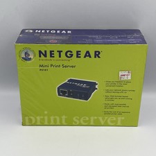 Netgear Mini Print Server PS101 New Sealed (UPC Tag Removed) NOS 2003