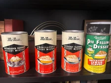 Vintage 1950 /1960 Mcness Rawleighs Desert Mix Lot Baking Filled