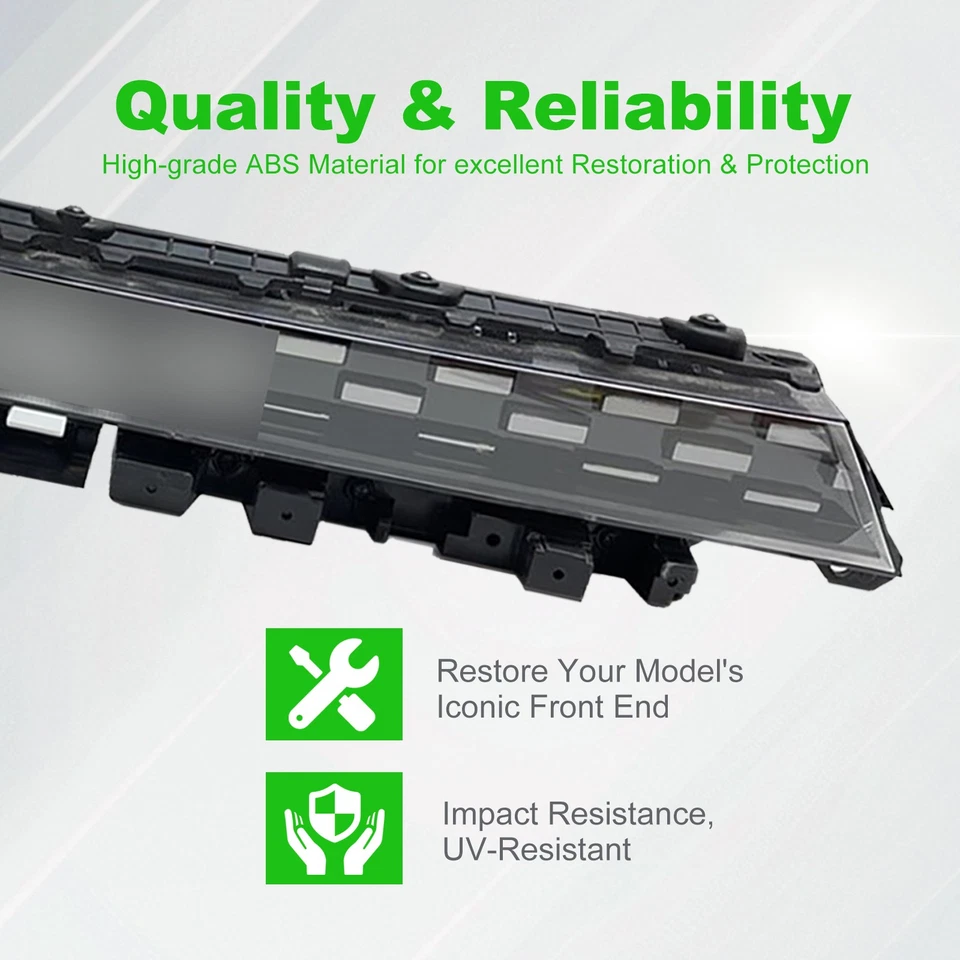 For Kia Soul 2023 2024 2025 Front Upper Center Grille Grill Headlight w/ Emblem - Imagem 4 de 4