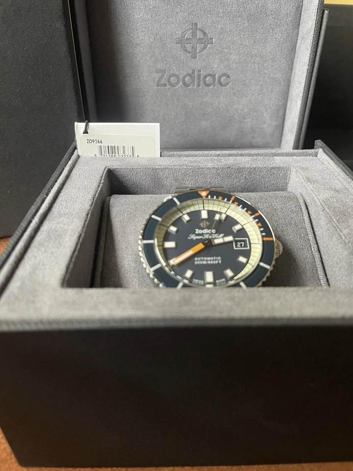 Reloj Hombre Zodiac Super Sea Wolf Azul - ZO9266 Foto 4 de 4