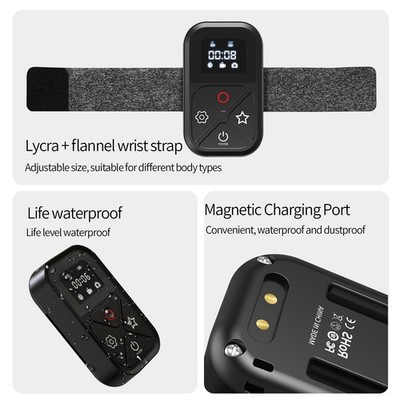 GP-RMT-T10 Waterproof Smart BT Wireless Remote Control With LED Display