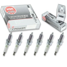 6 Pcs Ngk V-power Spark Plugs For 1997-2003 Dodge Dakota 3.9l V6 3.9l - Wg