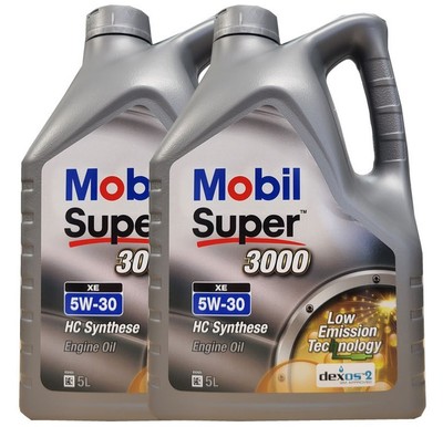 Mobil Super 3000 XE 5W-30 2x5 Liter Motoröl MB 229.51 MB 229.52 Dexos2