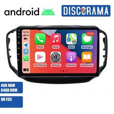 Autoradio Android 4/64gb Dr F35 2014-2022 Stereo Auto Touch 9" WIFI Navigatore - Miniatura 1