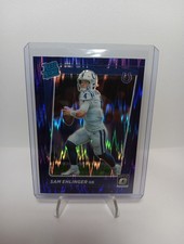 2021 Panini Donruss Optic Rated Rookie Sam Ehlinger #246 Purple Shock Prizm (RC)